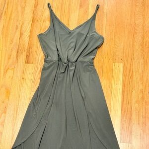 1 State Olive Green Dress